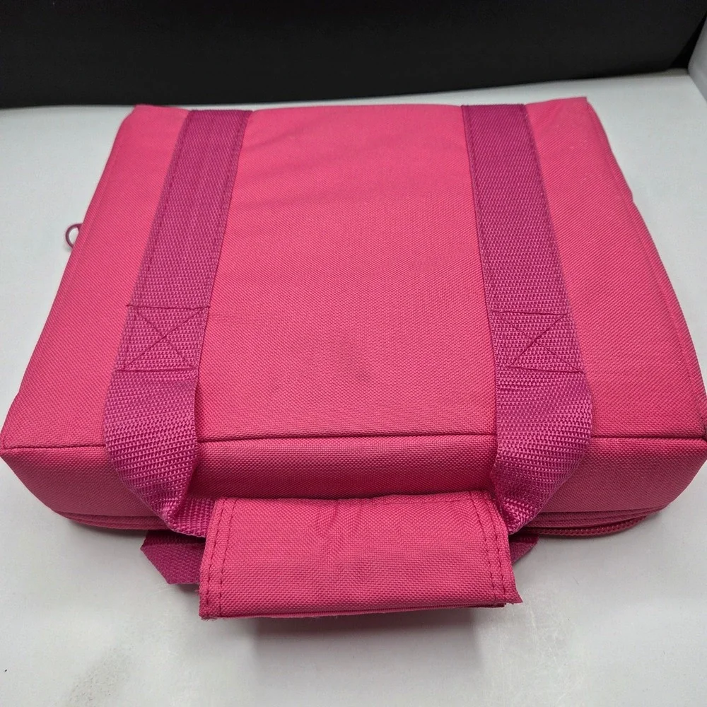 Bulldog Cases Padded Carrying Case Pink Nylon Foam Lined Travel Bag G7